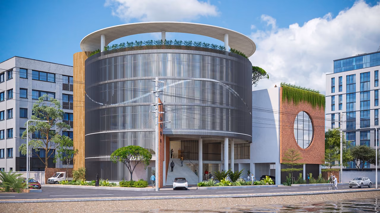 Meradia Community Center, view 2