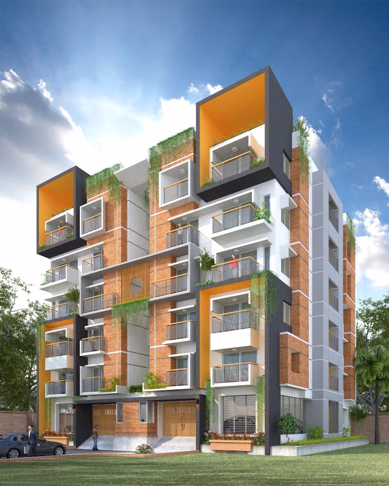 Gupta Residence, view 1