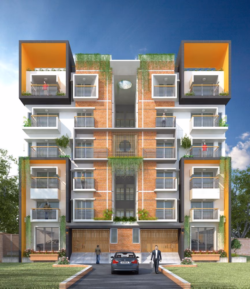 Gupta Residence, view 2