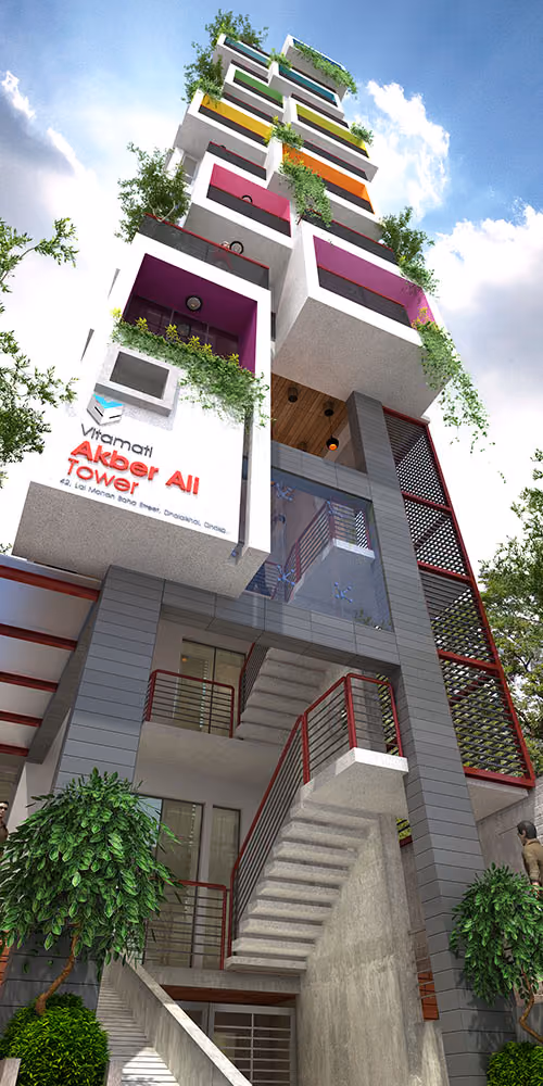 Vitamati Abker Ali Tower, view 5