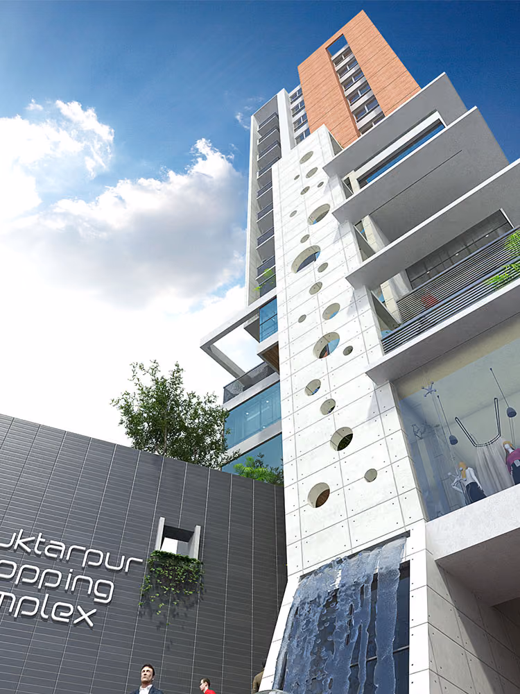 Muktarpur Shopping Complex, view 3