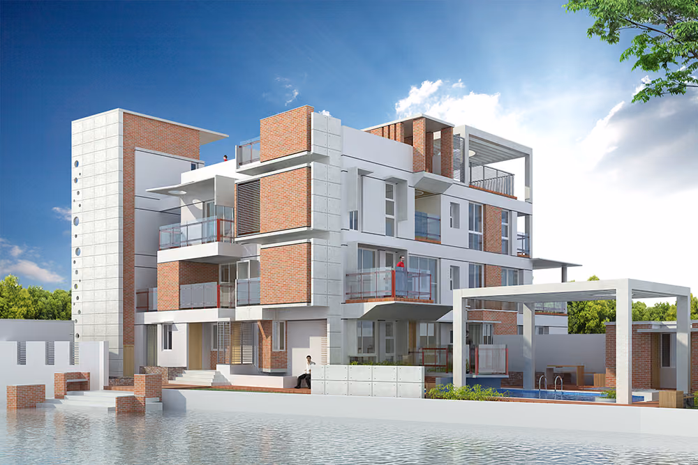 Amina Khatun Residence, view 4