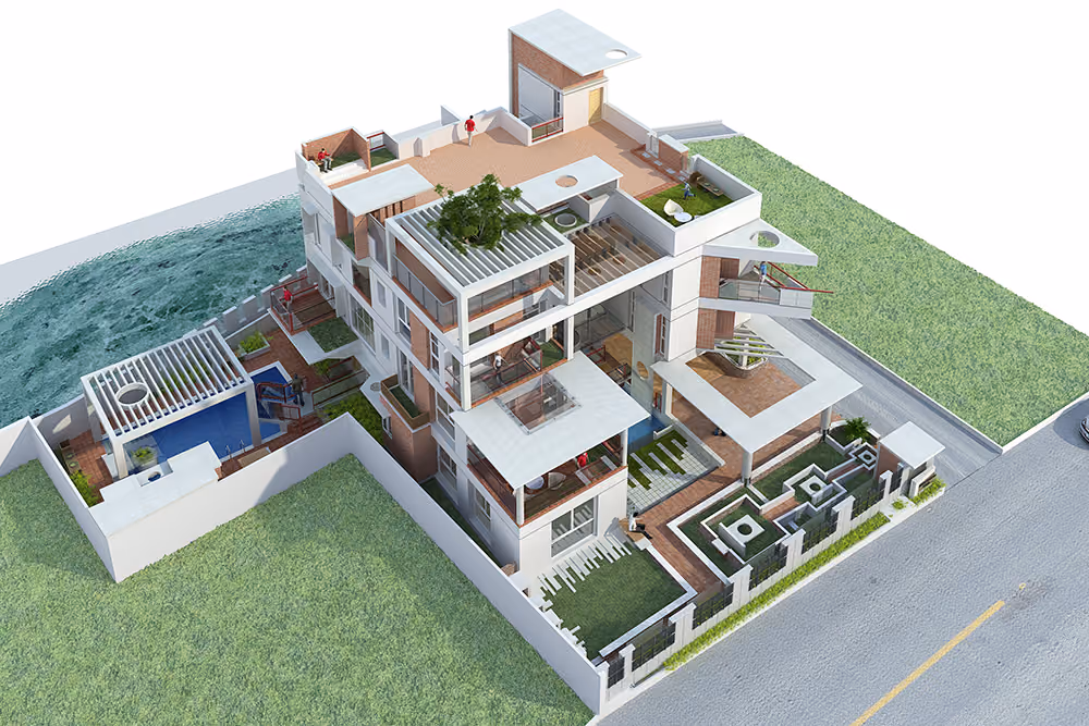 Amina Khatun Residence, view 6