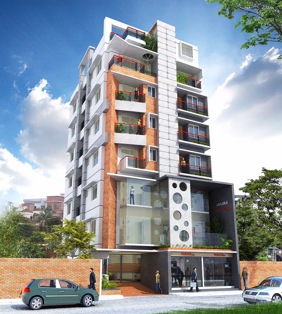 Residential And Commercial Building, view 11