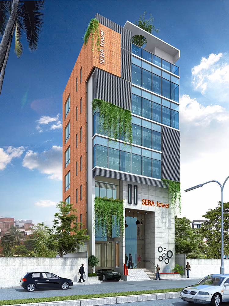 Residential And Commercial Building, view 12