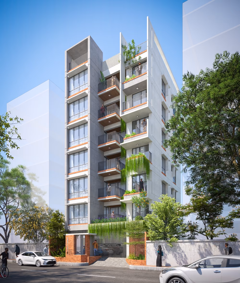 Mostafa Kamal Apartment, view 1