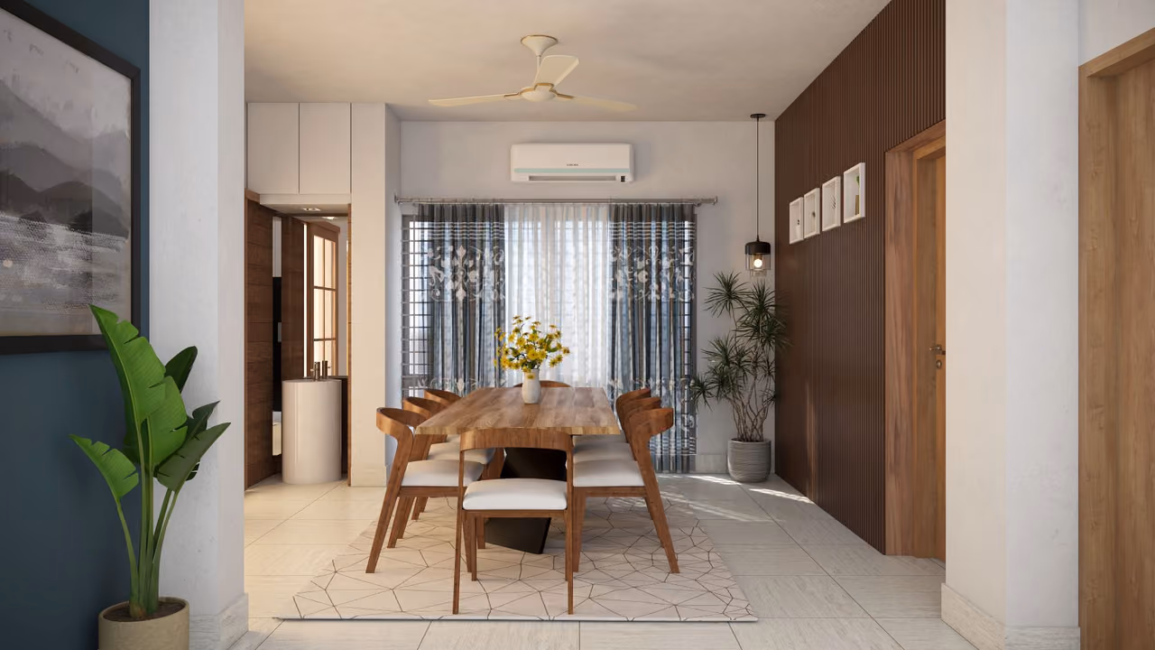 Mr. Babu Apartment Interior, view 1