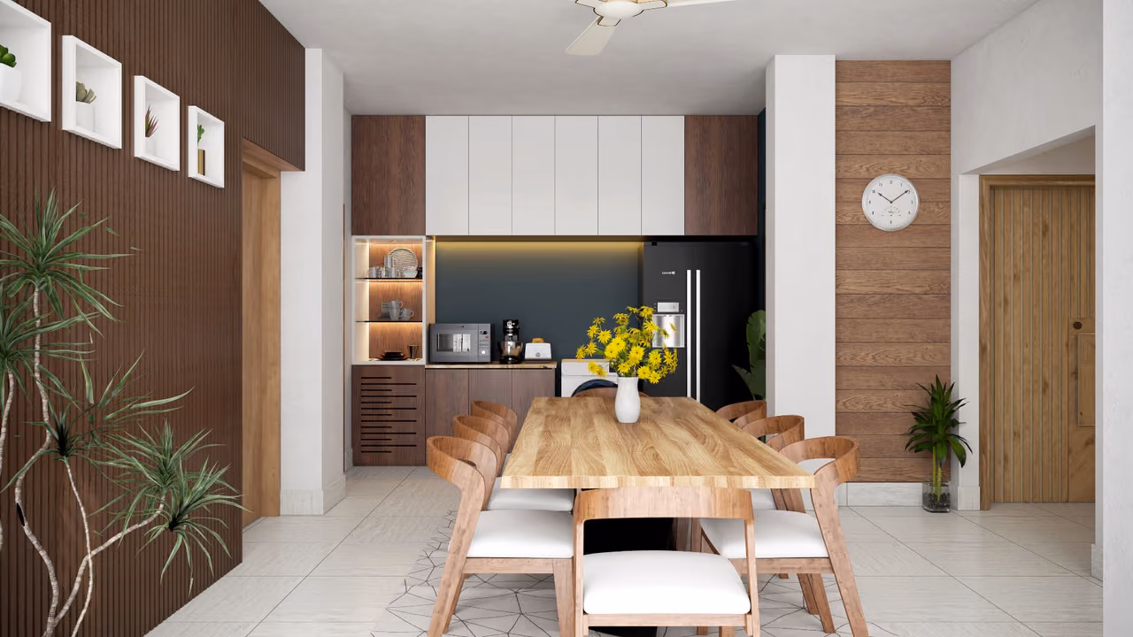 Mr. Babu Apartment Interior, view 2