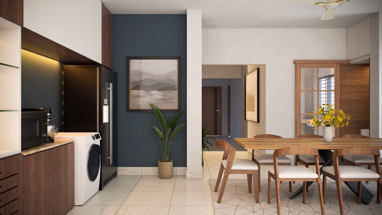 Mr. Babu Apartment Interior, view 3