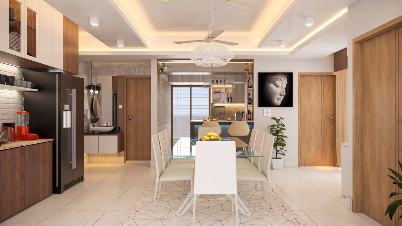 Mr. Pallab Apartment Interior, view 3