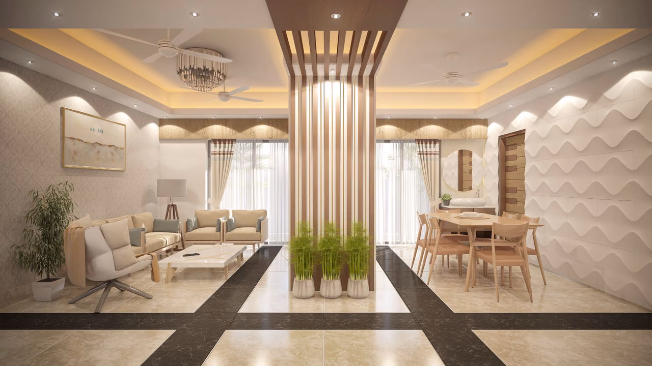 Mr. Jamal Apartment Interior, view 1