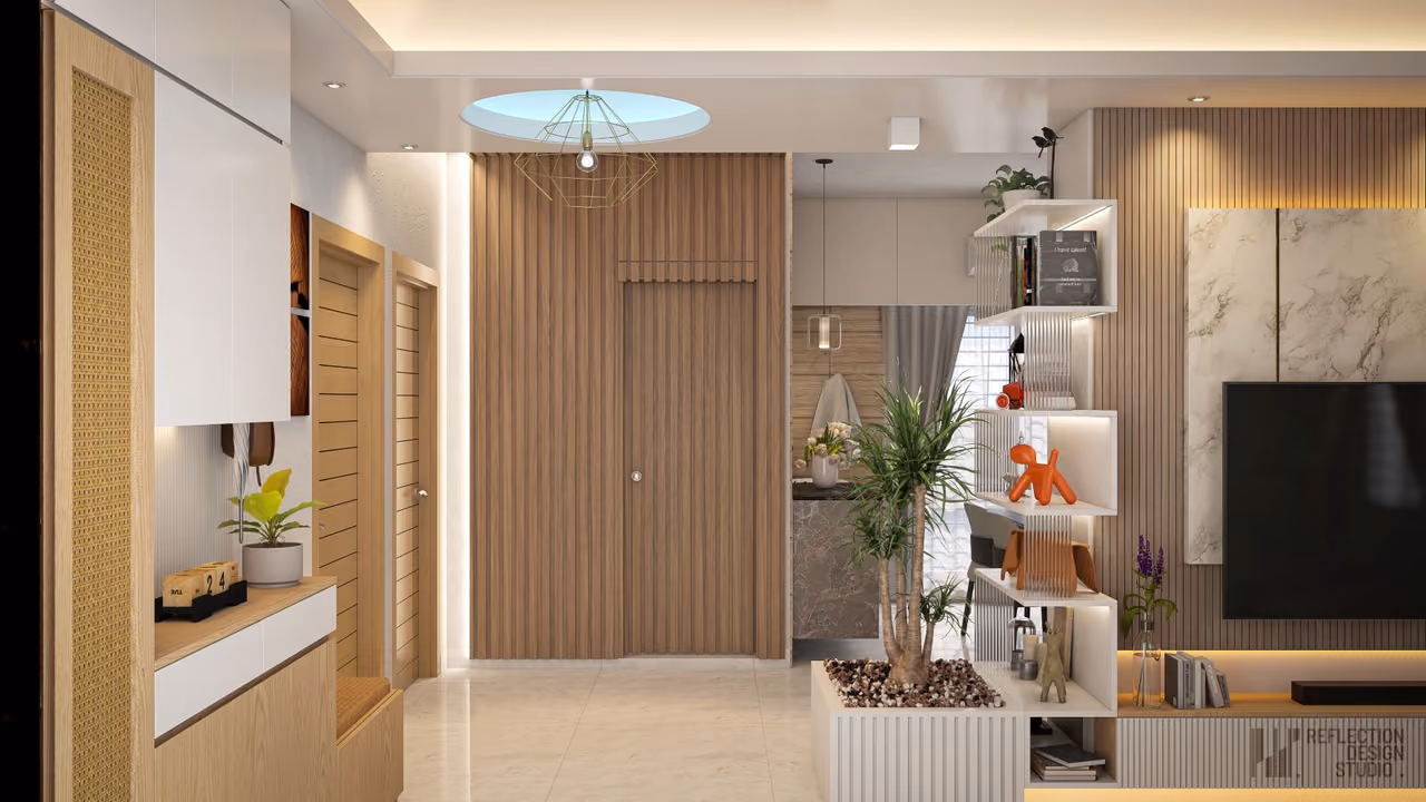Mrs. Monowara Apartment Interior, view 1