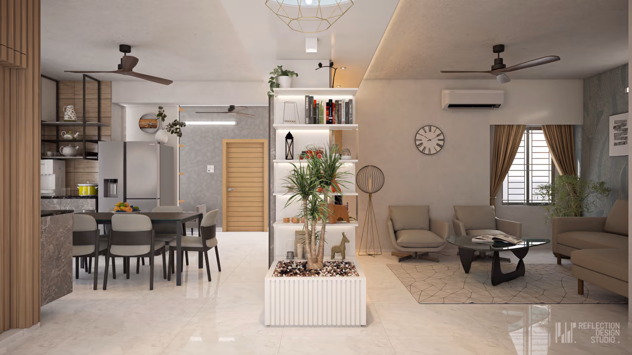 Mrs. Monowara Apartment Interior, view 3