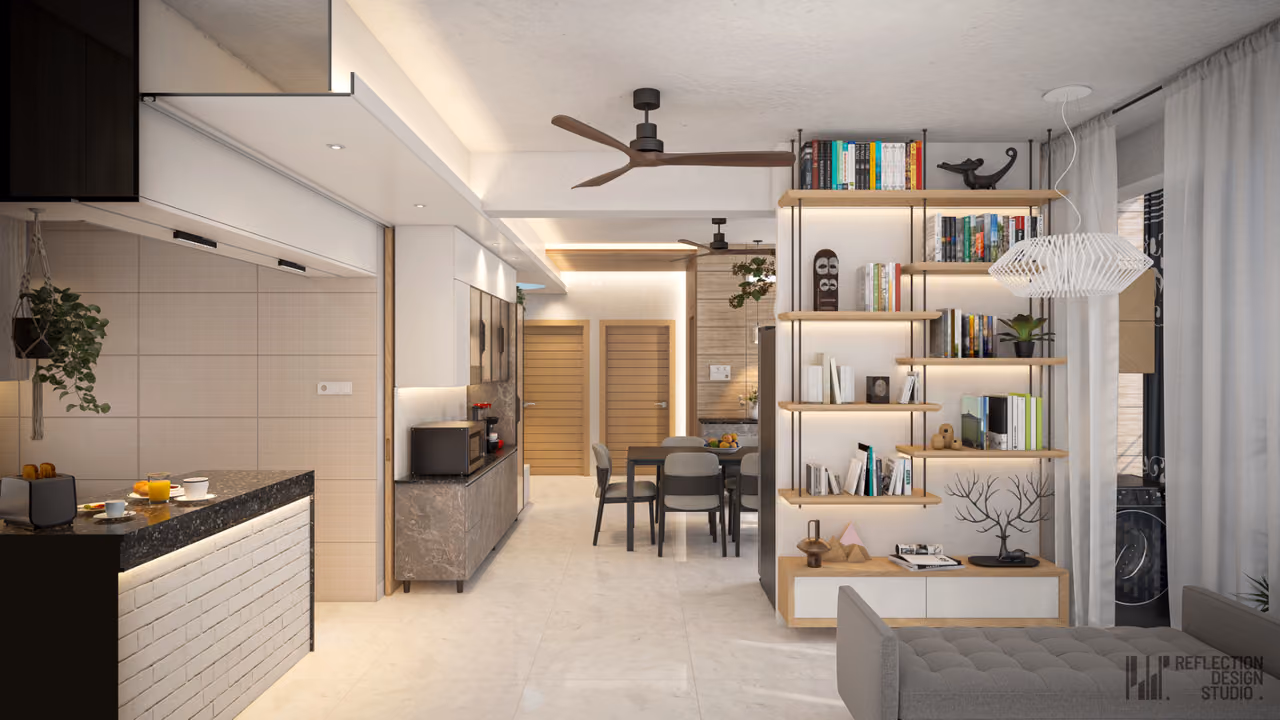 Mrs. Monowara Apartment Interior, view 9
